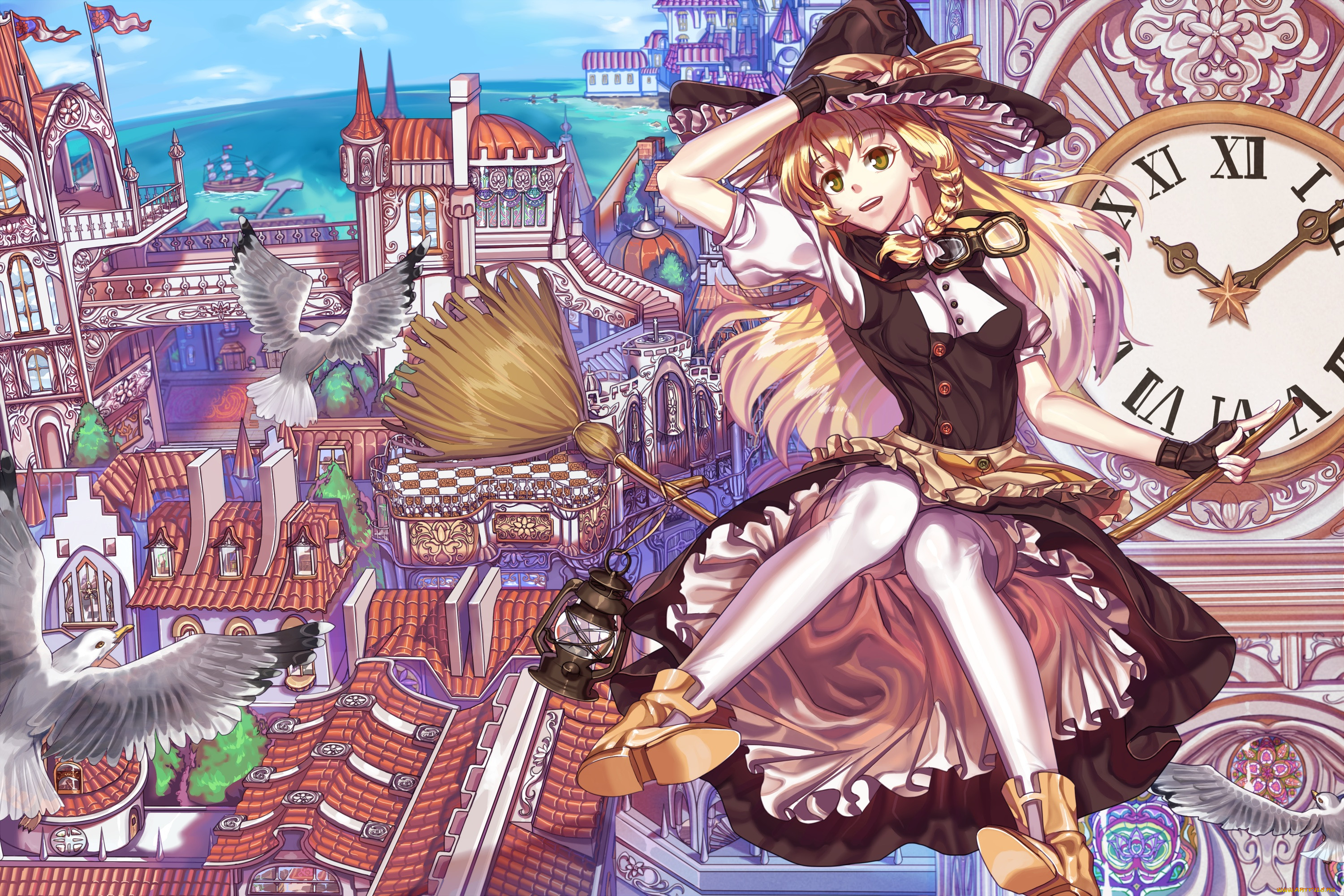 , touhou, kirisame, marisa